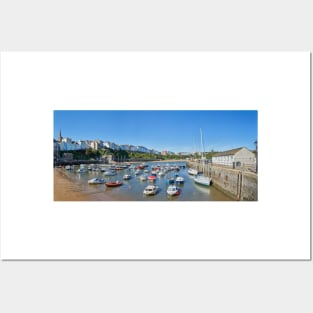 Tenby Harbour Beach, Pembrokeshire Posters and Art